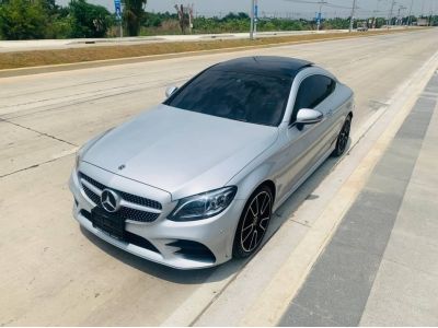 MERCEDES-BENZ C200 AMG DYNAMIC COUPE W205 FACELIFT ปี 2019 สีเงิน รูปที่ 0